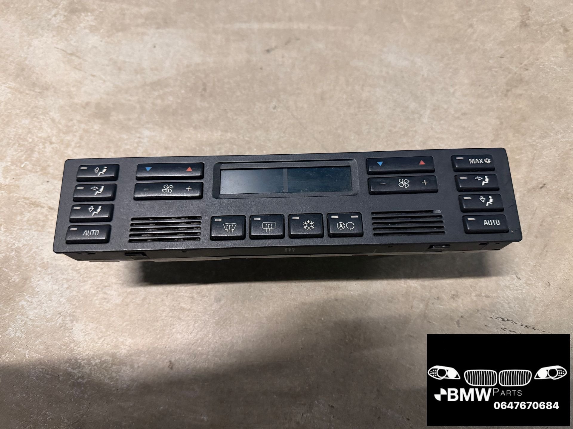 Airco kachel bedownings paneel Bmw 7-Serie E38 MAX knop, -, Utilisé, -, Enlèvement ou Envoi