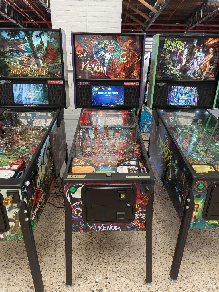 flipperkast / flipper / pinball Venom, Verzamelen, Ophalen, Gebruikt, Flipperkast, Stern