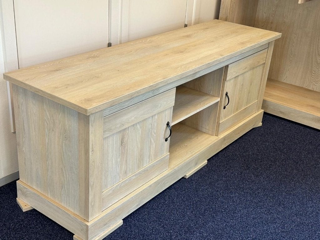 Houten TV Meubel, Moins de 100 cm, 150 à 200 cm, Comme neuf, Enlèvement