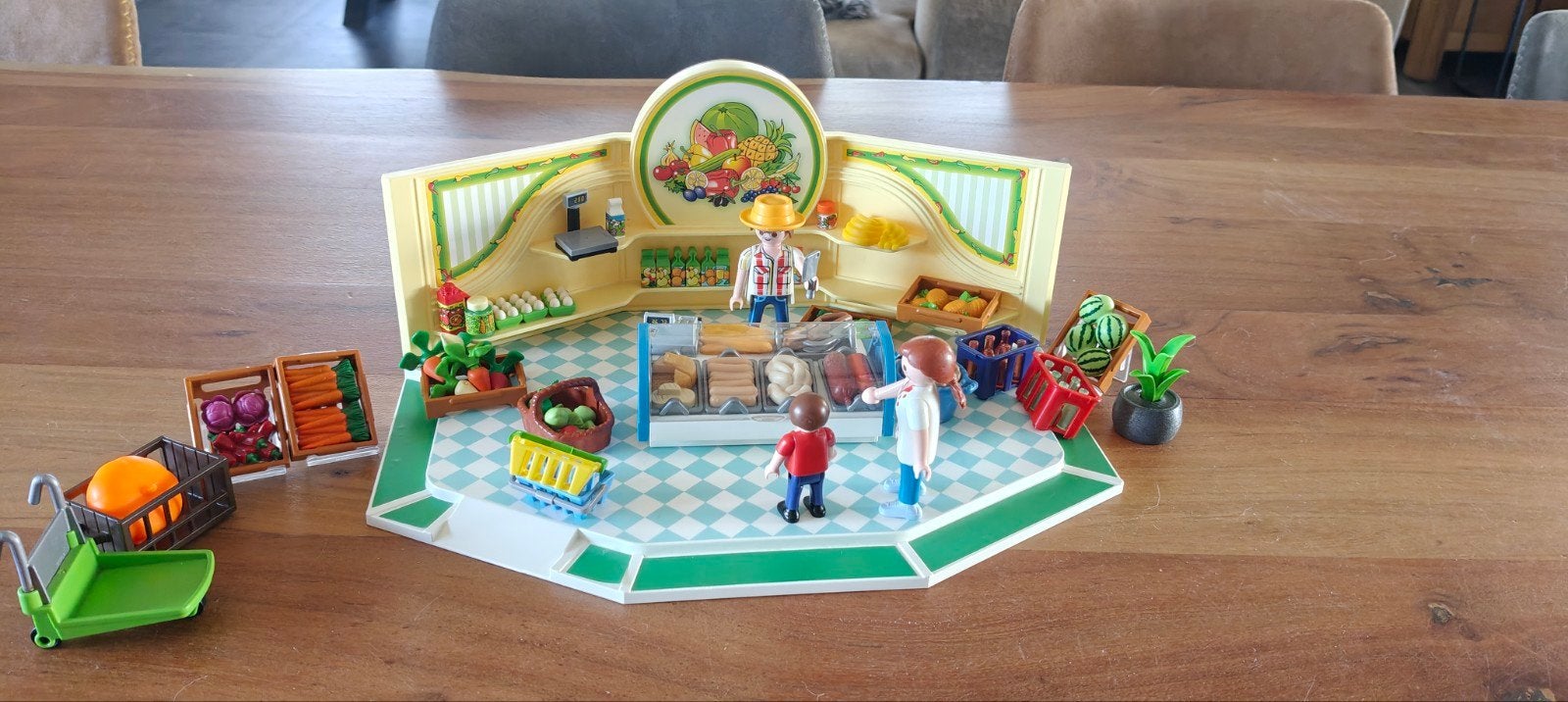 playmobil groenten en fruit winkel, Ophalen of Verzenden