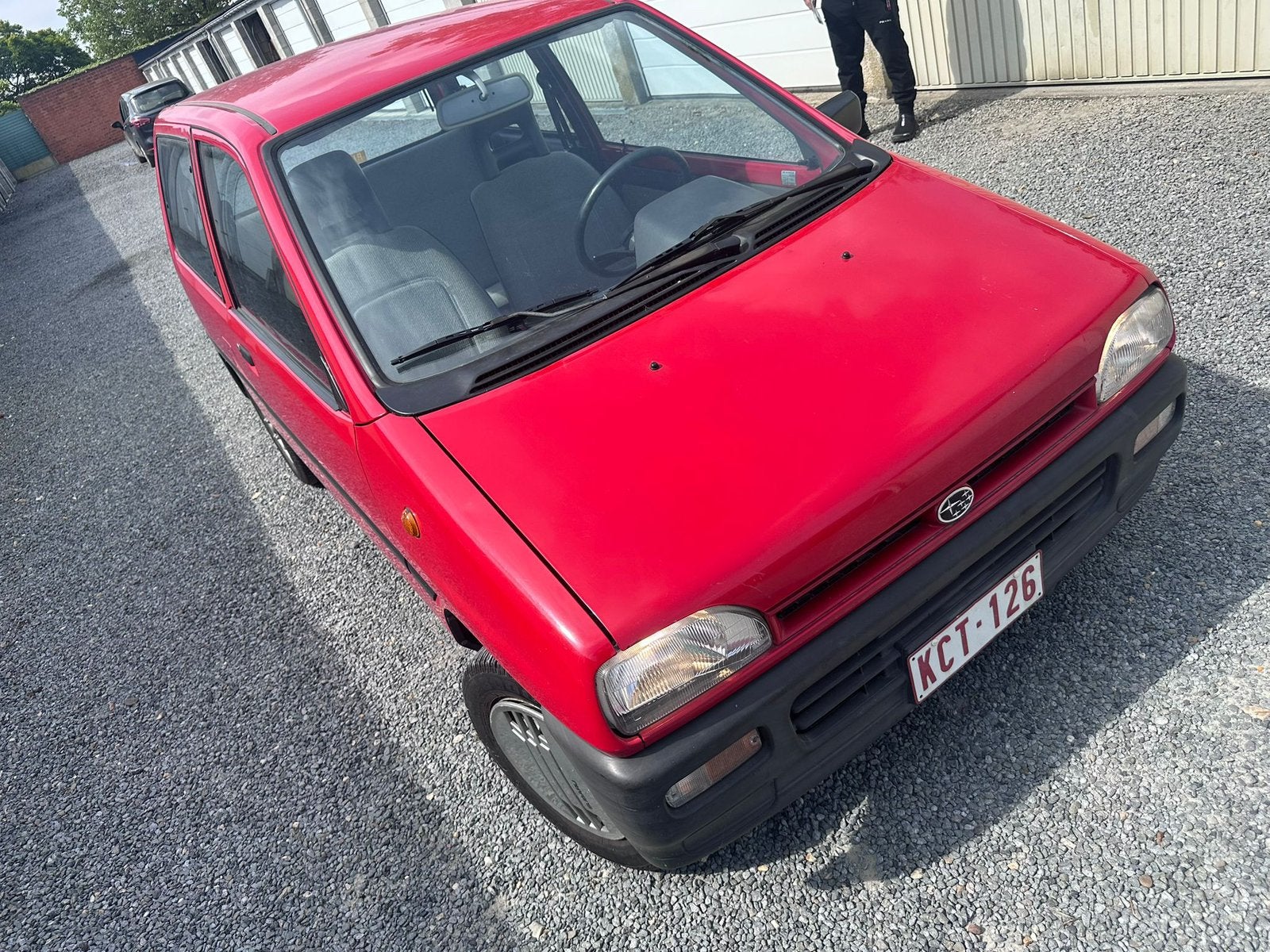 Subaru mini jumbo 1991, Autos, Subaru, Rouge, Achat, Mini-jumbo, Entreprise