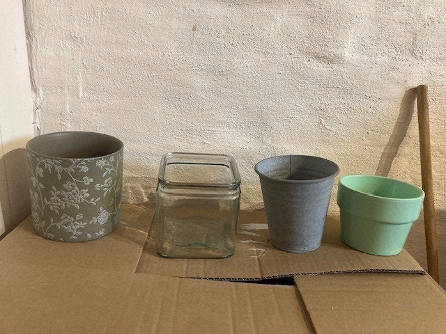 bloempotten, Ophalen, Overige materialen, Gebruikt, Balkon