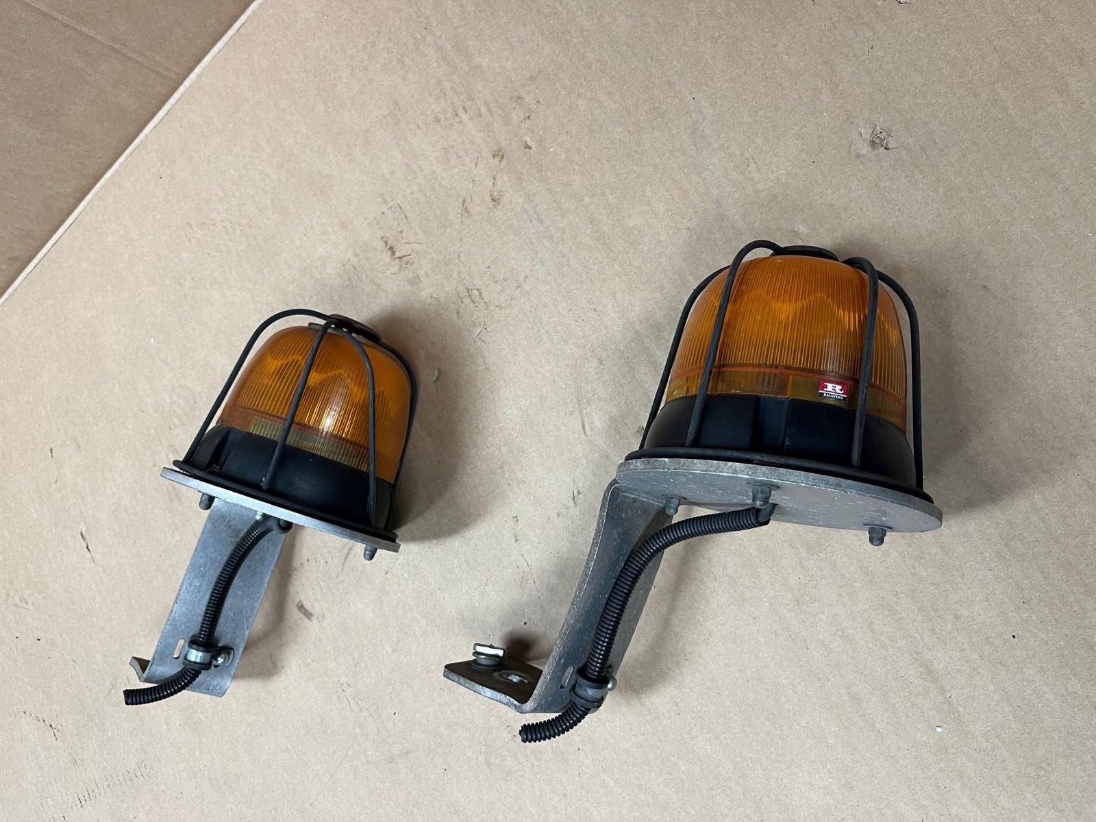 Professioneel zwaailicht/flitslamp oranje met beugel van het, -, Utilisé, -, -