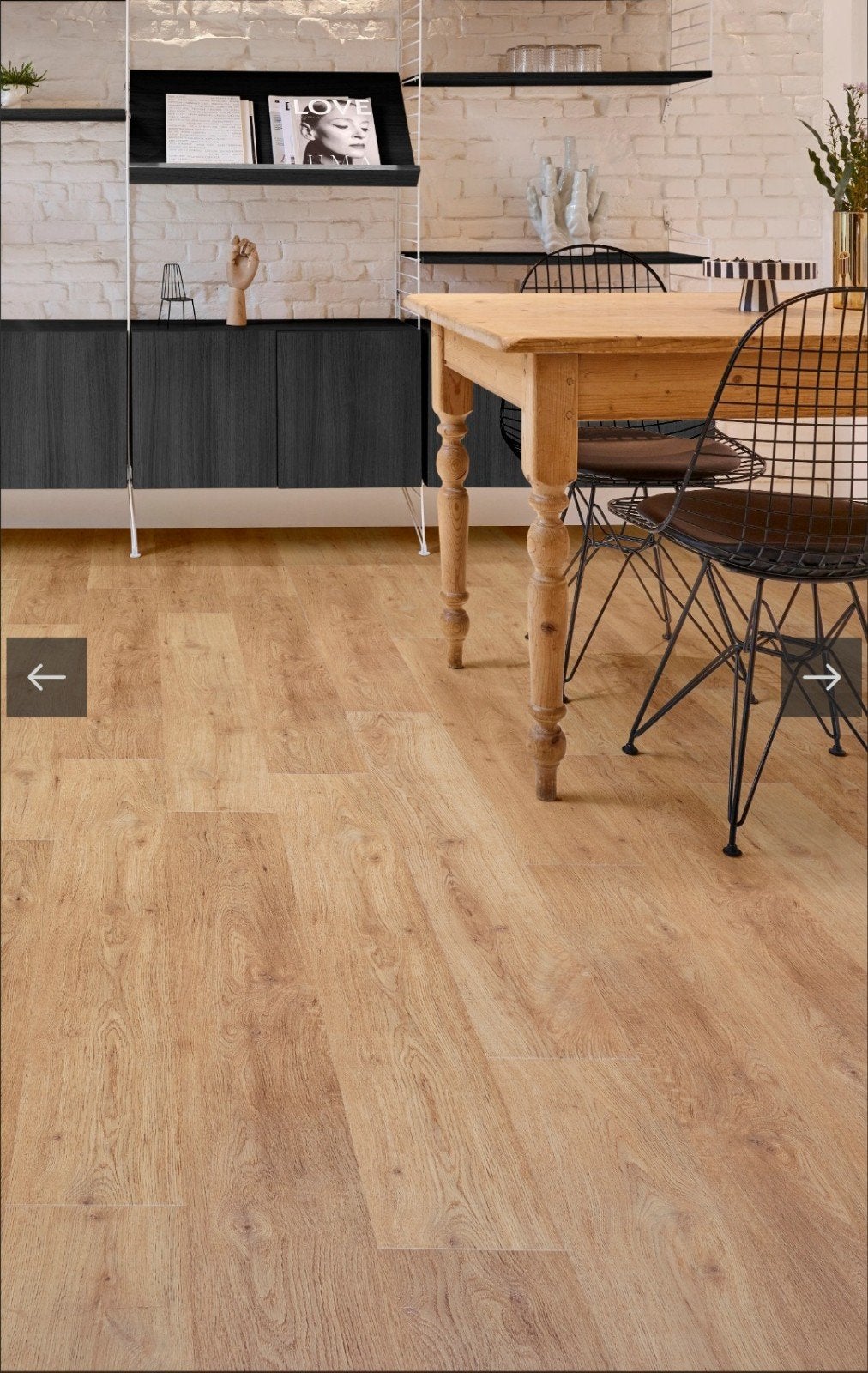 Click vinyl parketlook bruges 8,8m2 professionele klasse, Doe-het-zelf en Bouw, Ophalen, Kunststof, 50 tot 150 cm, Overige typen