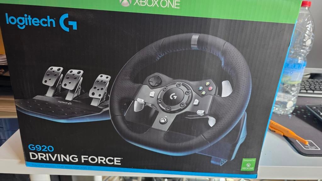 Volant + pédalier - Logitech G920 XBOX et PC compatible, Enlèvement, Xbox Series S