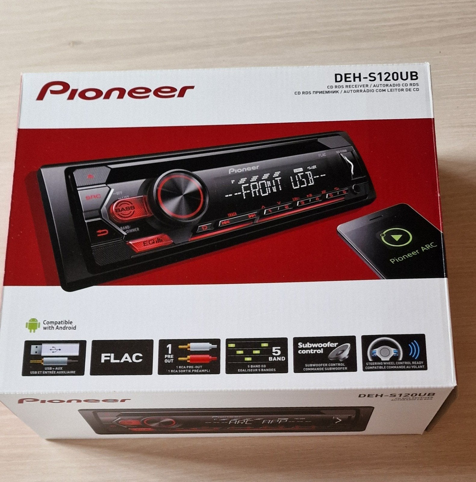 Autoradio PIONEER   DEH -S120UB, Autos : Divers, Autoradios, Enlèvement ou Envoi, Utilisé