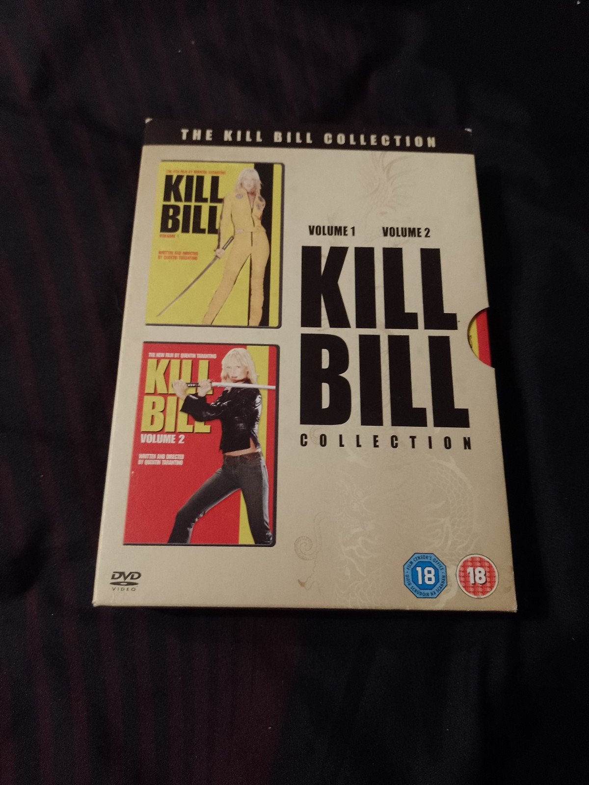 A vendre en coffret dvd l'intégrale de Kill Bill Tarantino, CD & DVD, Enlèvement ou Envoi, Anglais, Arts martiaux, Anglais