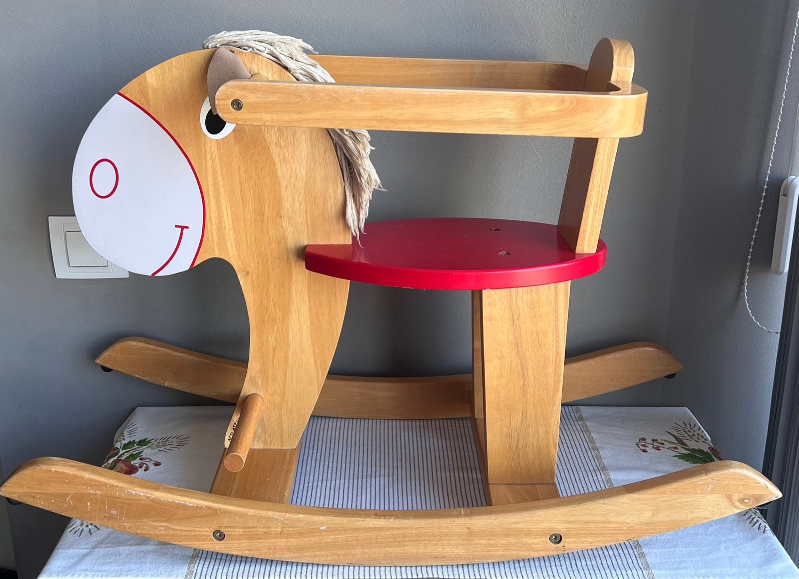 Cheval à bascule évolutif en bois - Scratch Europe, Enlèvement, Comme neuf