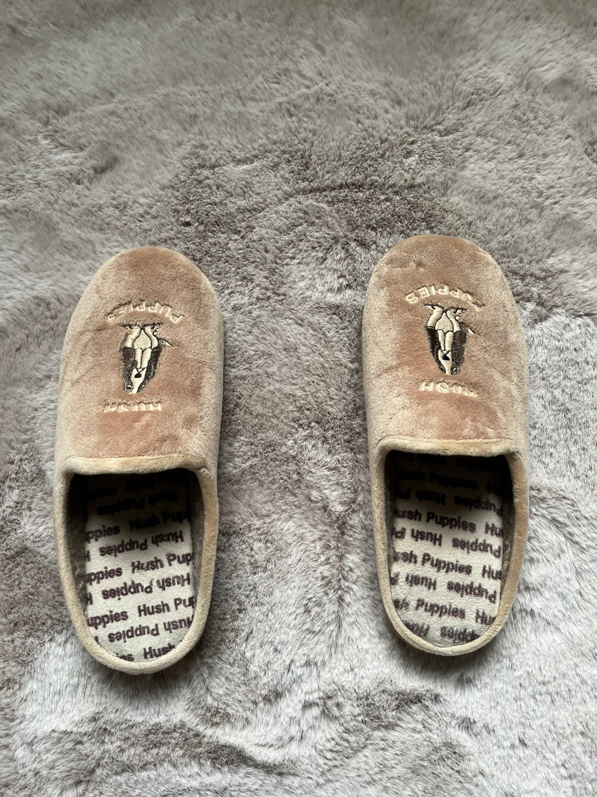 Toboggans Hush Puppies taille 37, Comme neuf, Brun, Sandales de bain, Envoi