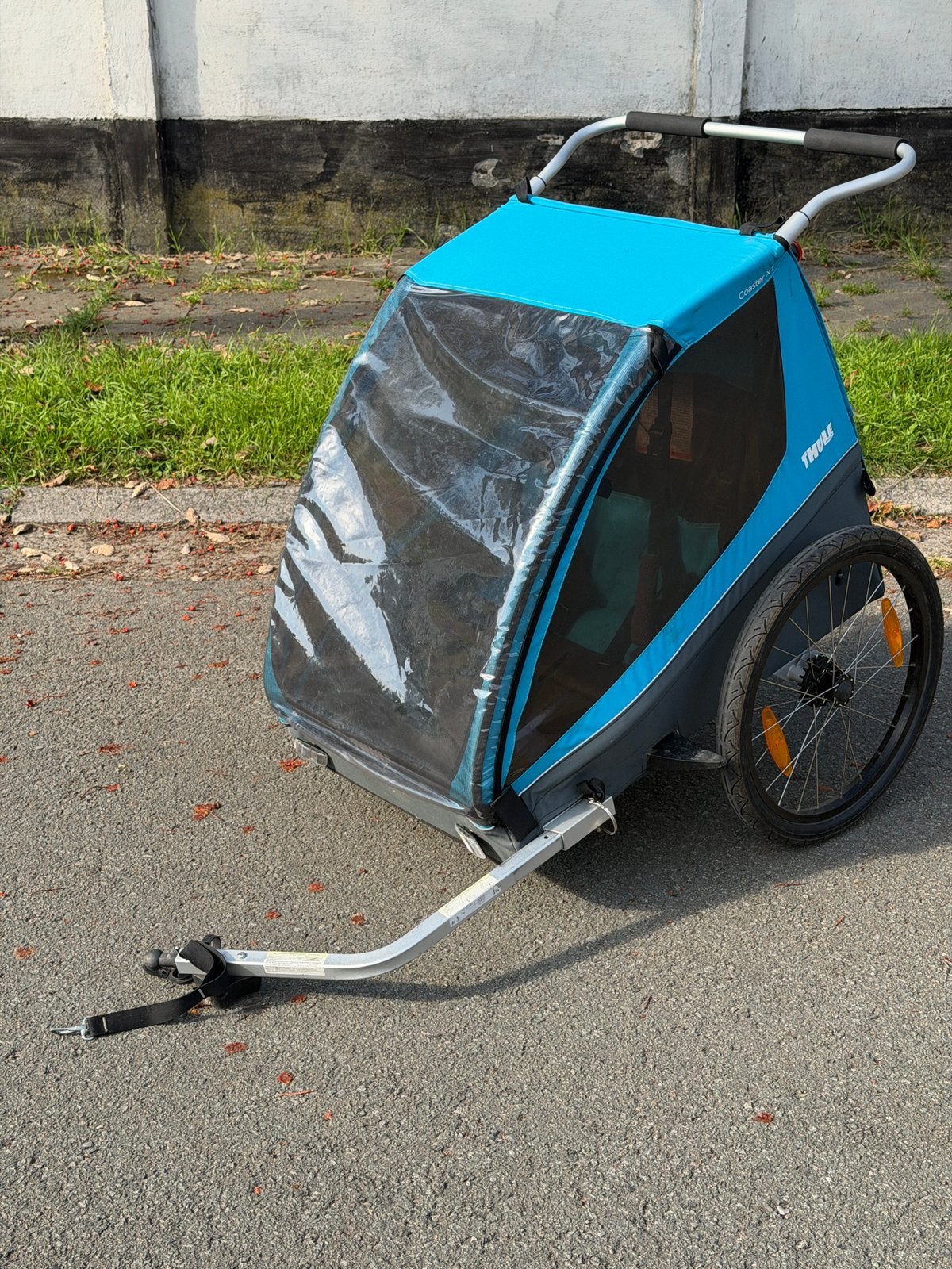 Kinderfietskar Thule coaster xt, Vélos & Vélomoteurs, Enlèvement, Utilisé, Remorque pour enfant