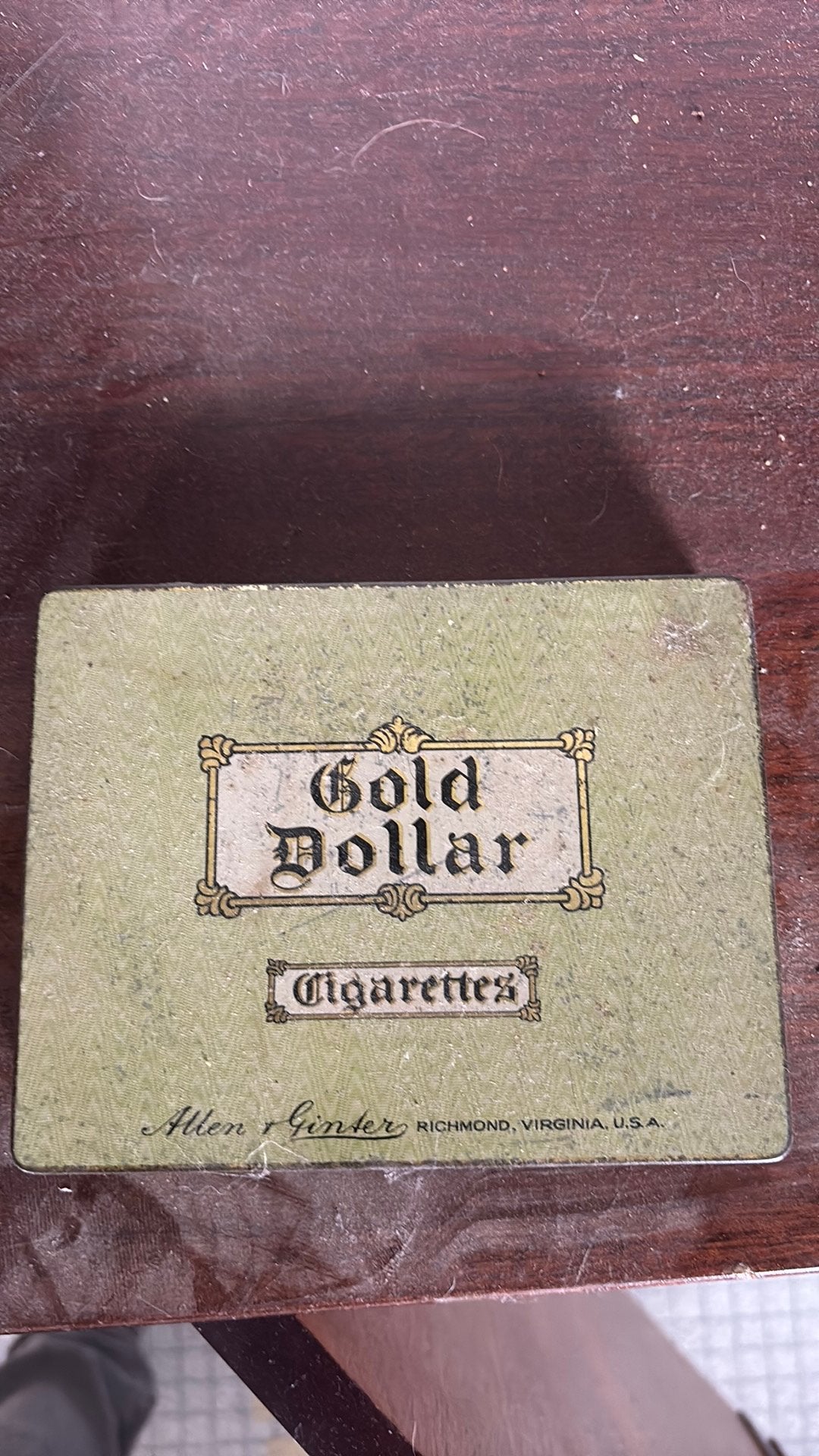 Cigarettes doosjes, Ophalen, Zo goed als nieuw
