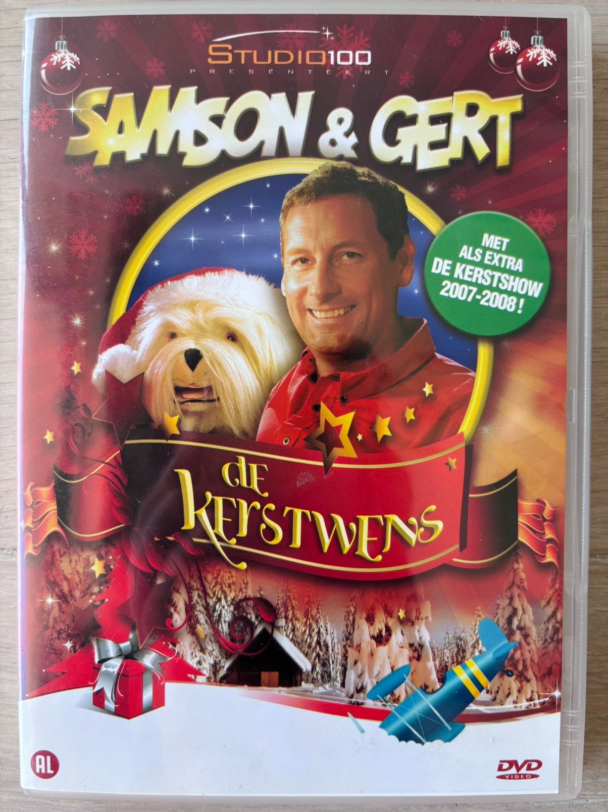Samson & Gert DVD: De Kerstwens, Cd's en Dvd's, Show, Alle leeftijden, Zo goed als nieuw, Kerst