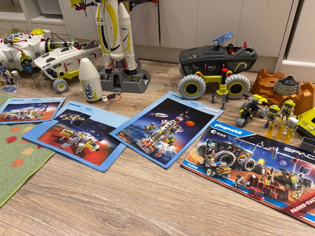 Playmobil ruimte set, Complete set, Voertuig, Ophalen of Verzenden, Zo goed als nieuw