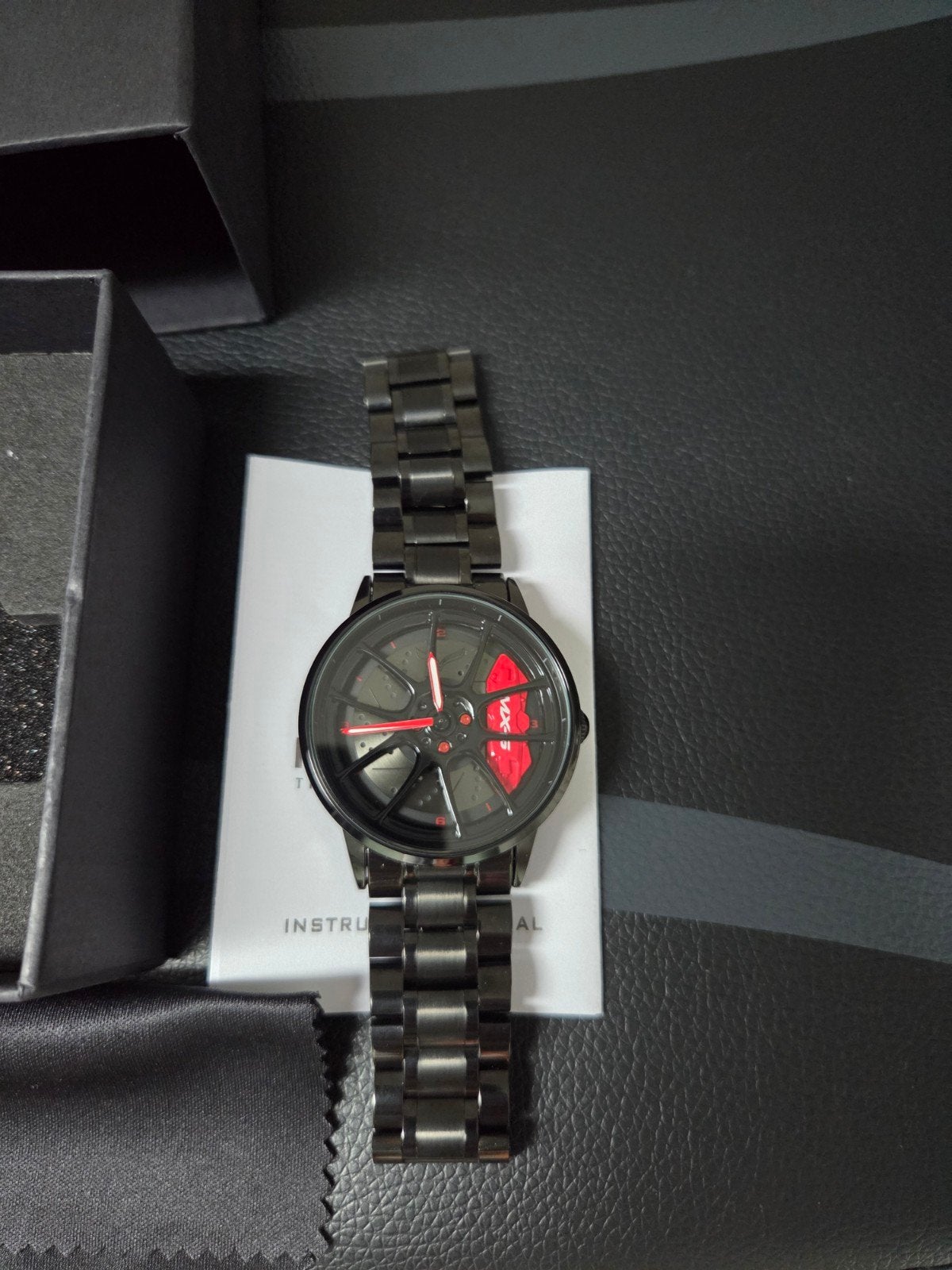 montre MX5, Enlèvement