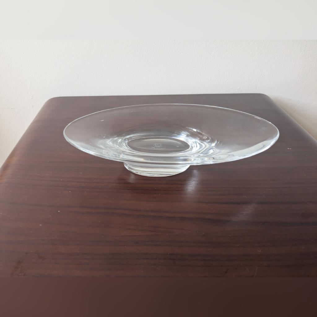 Coupelle/plat en cristal Baccarat - édition Nestlé, Enlèvement
