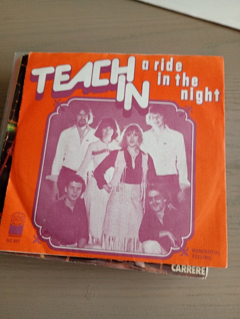Teach in - A ride in the night, Gebruikt, Verzenden, 7 inch, Fotohoes