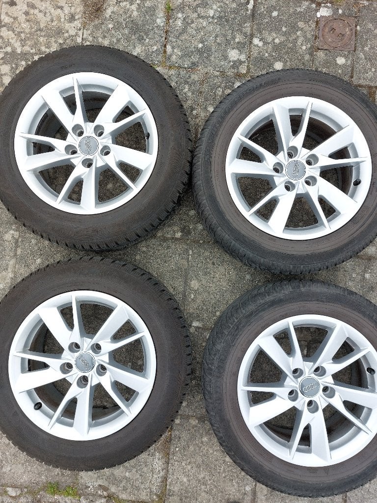 Wintervelgen (origineel) Audi A4 (B9), Ophalen, 16 inch, Winterbanden, Velg(en)