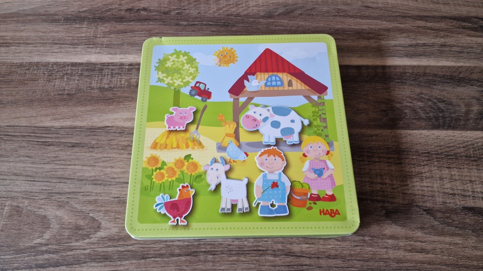 Haba magneetspeldoos Peter en Paulines boerderij, Ophalen, Gebruikt