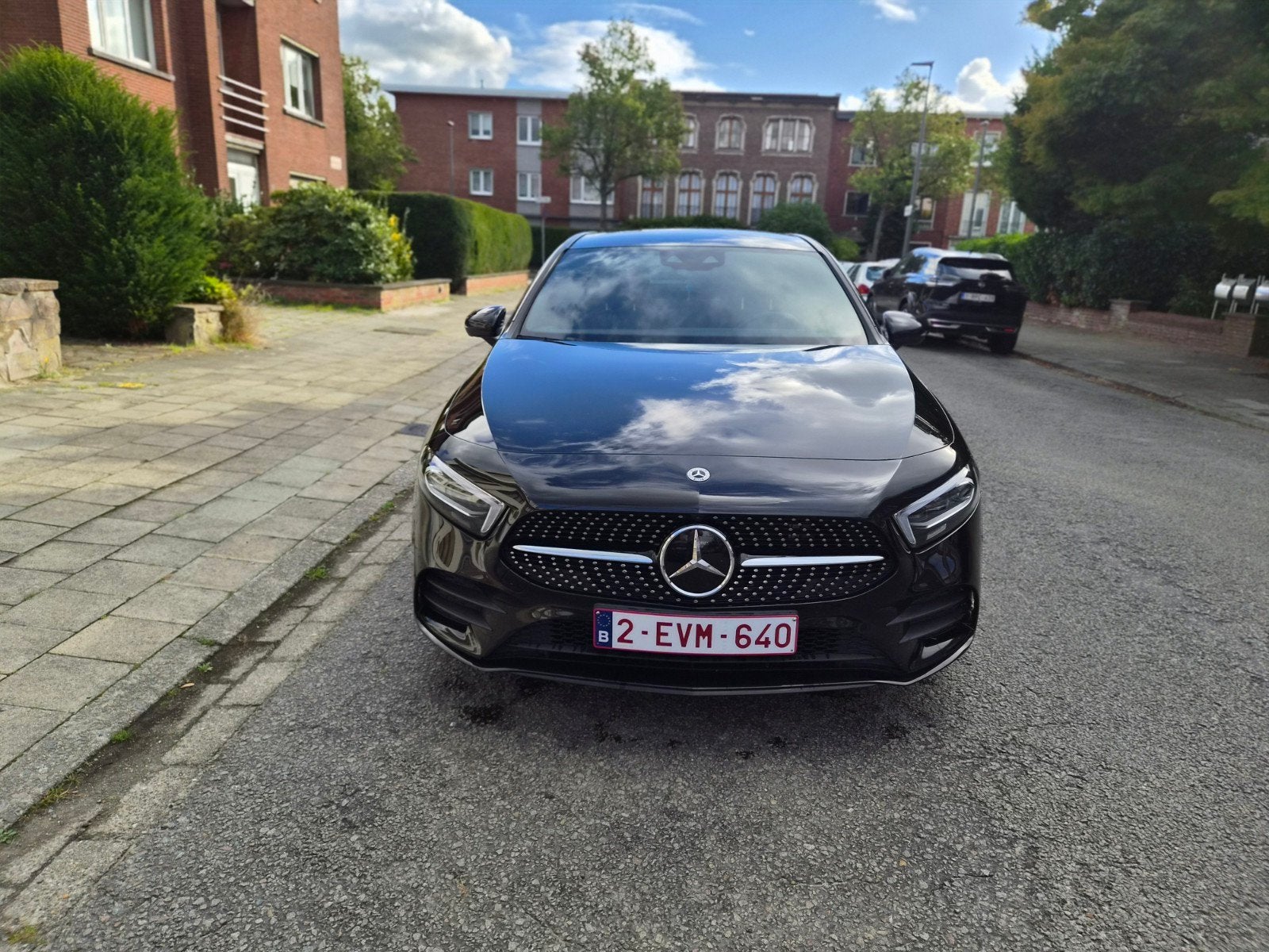Mercedes A250e. AMG line, panoramische dak, Auto's, Automaat, Te koop, A-Klasse, Hybride Elektrisch/Benzine