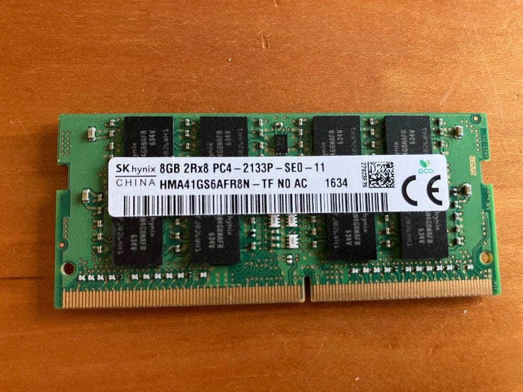 SK Hynix 8GB DDR4 2133 SODIMM, Computers en Software, RAM geheugen, Gebruikt, DDR4, 8 GB, Ophalen of Verzenden