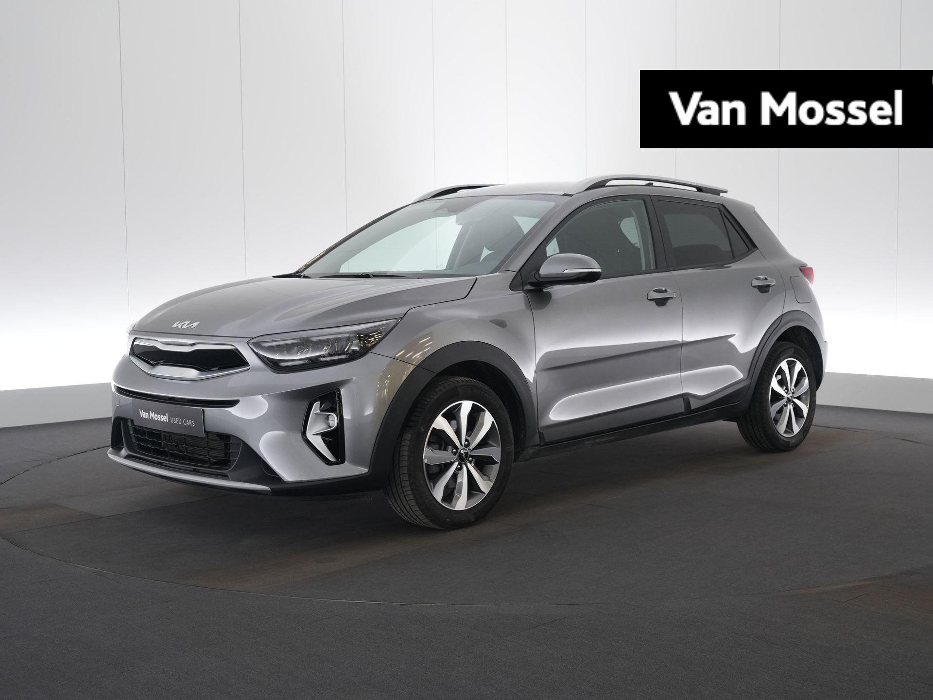 KIA Stonic 1.0 T 100 Style Edition DCT, Auto's, Kia, Dealer onderhouden, Zwart, 127 g/km, Bedrijf