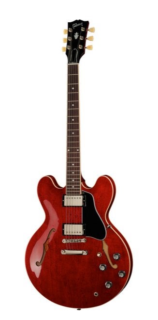 Gibson ES-335 Dot 60s Cherry, Musique & Instruments, Instruments à corde | Guitares | Électriques, Enlèvement, Neuf, Semi-solid body