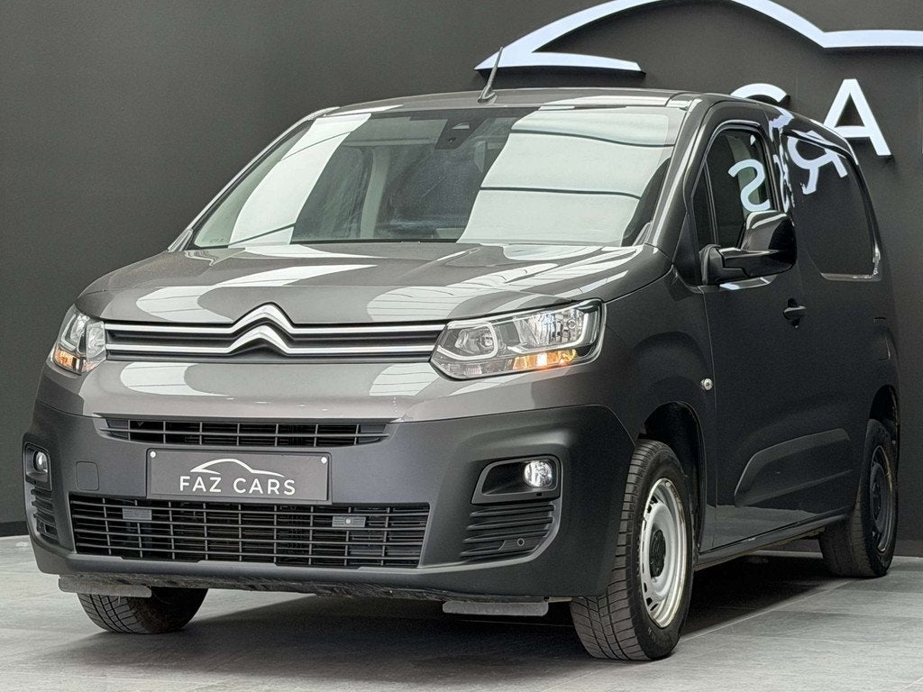 Citroën Berlingo 1.5 BlueHDi * 1ER PROP + 3 PLACES + REGU +, Auto's, Bestelwagens en Lichte vracht, 75 kW, Stof, Gebruikt, 4 cilinders