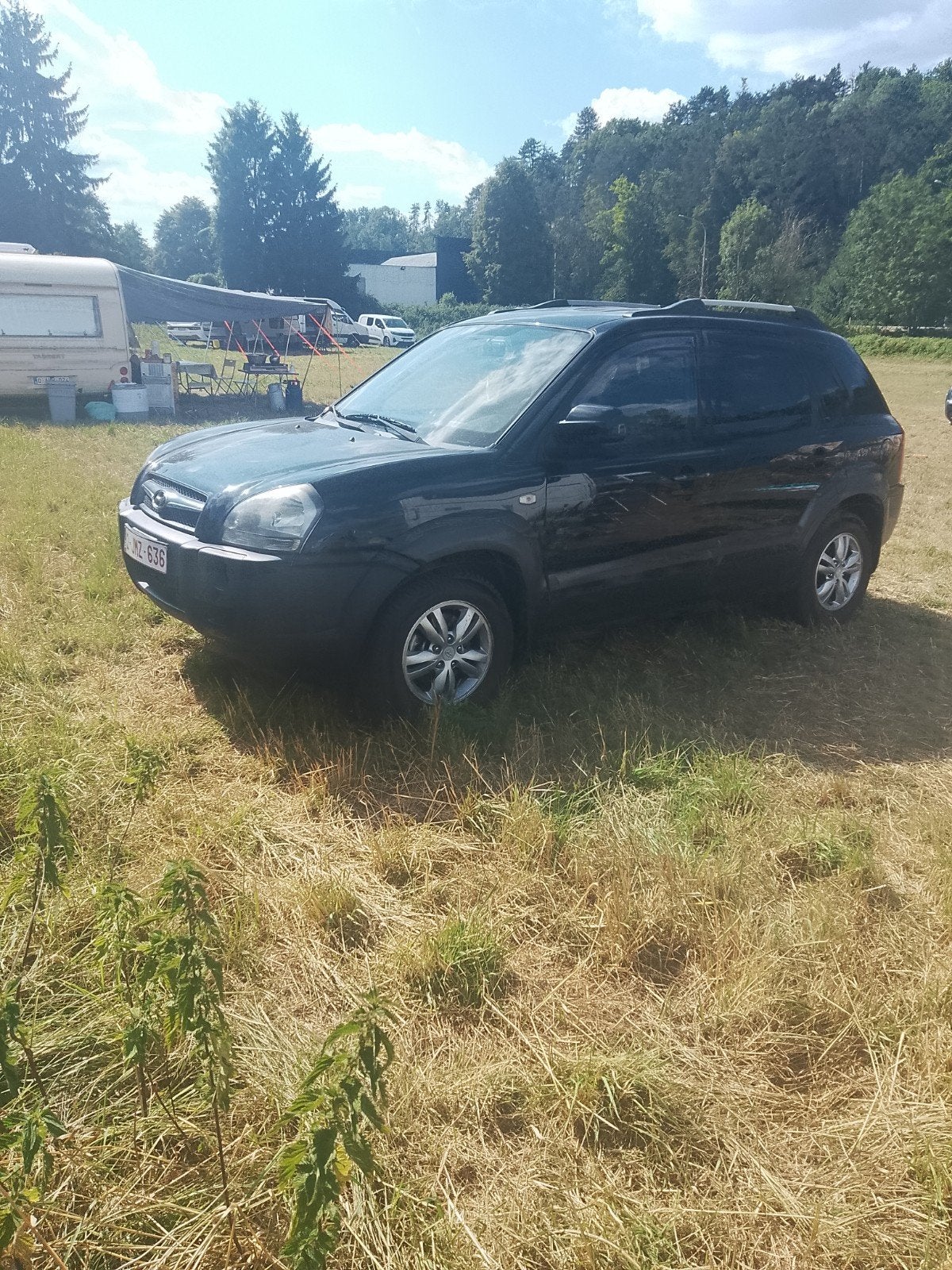 Hyundai Tucson 2009 à échanger, Auto's, Bestelwagens en Lichte vracht, Particulier, Euro 4, Te koop, Hyundai