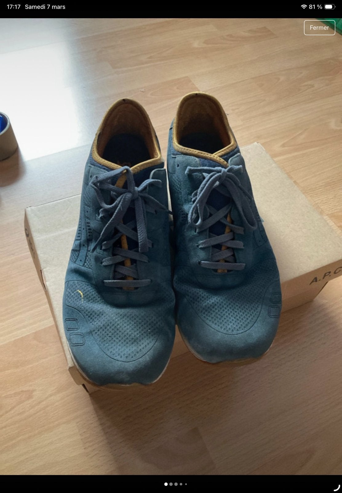 Chaussures asics 45, Enlèvement ou Envoi, Comme neuf