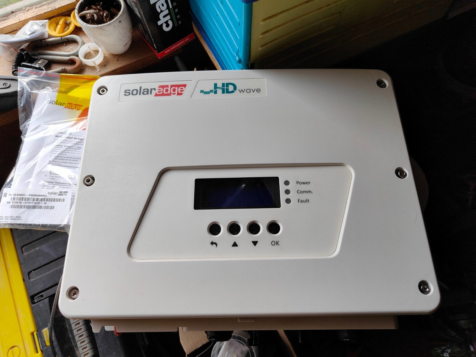 solaredge HDWAVE 3000, Enlèvement, Utilisé, 200 watts-crêtes ou plus