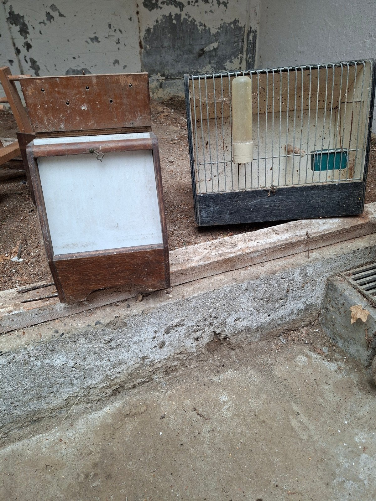 vogelg materiaal, Ophalen