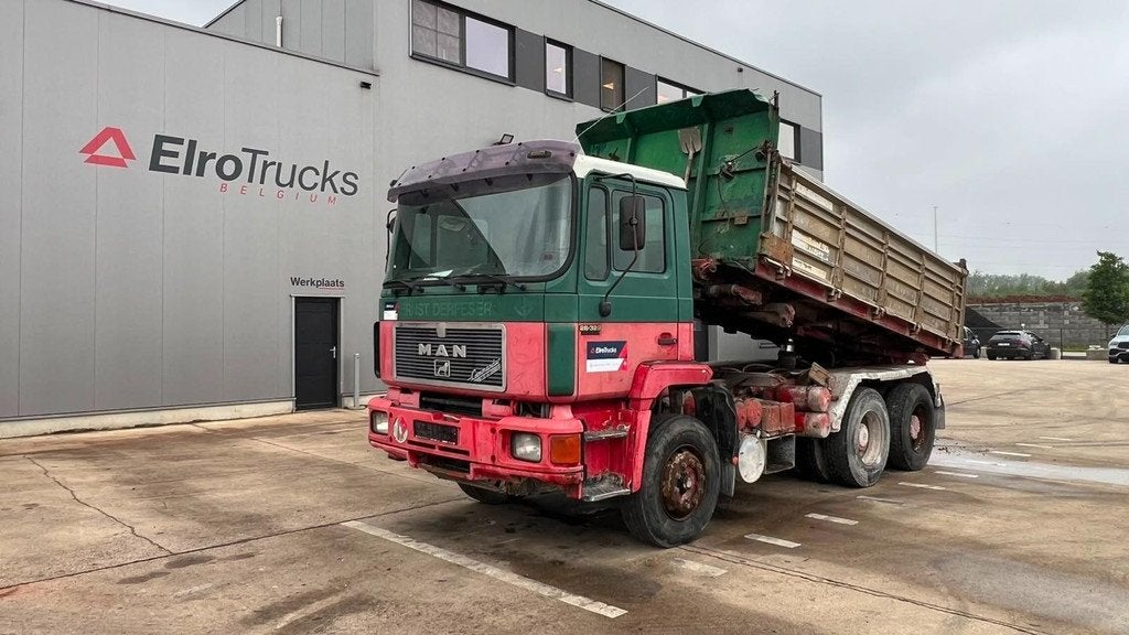MAN 26.332 (MANUAL PUMP / POMPE MANUELLE / LAMES / STEEL / B, Auto's, Euro 2, Achterwielaandrijving, Overige kleuren, MAN
