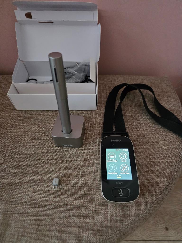 Phonak roger x, touchscreen mic 3, steamer pro, Enlèvement, Comme neuf