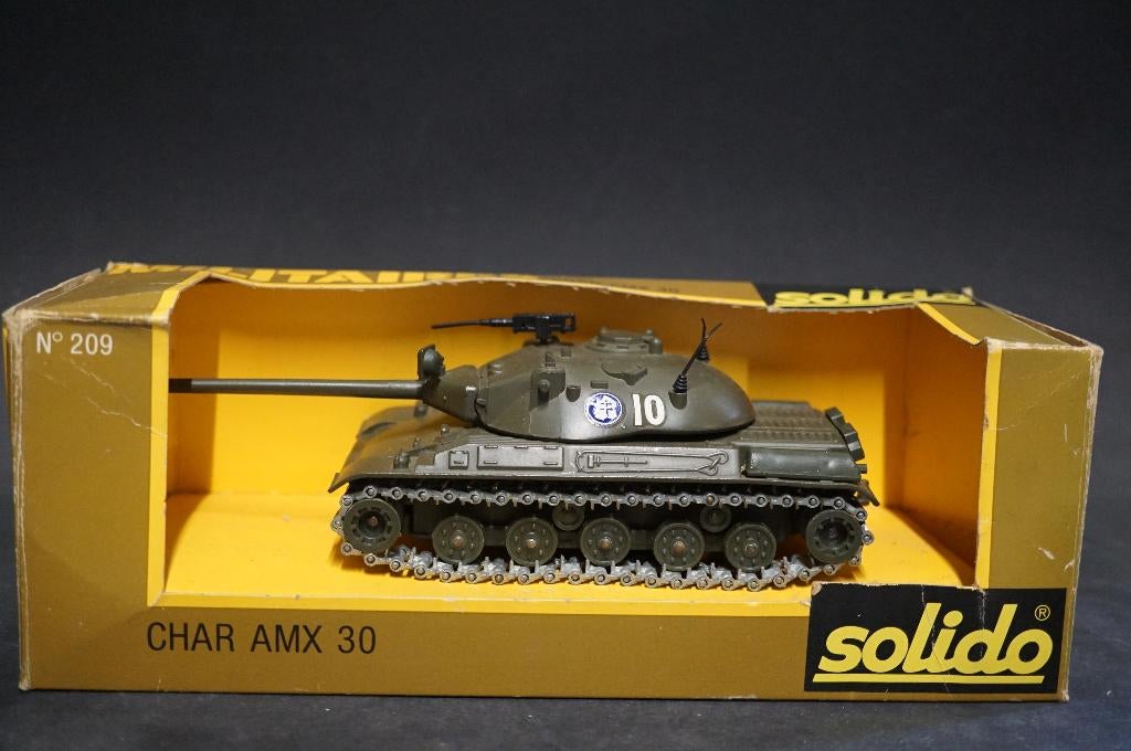 Solido AMX 30 battle tank - 1/50 - TOP, Ophalen of Verzenden