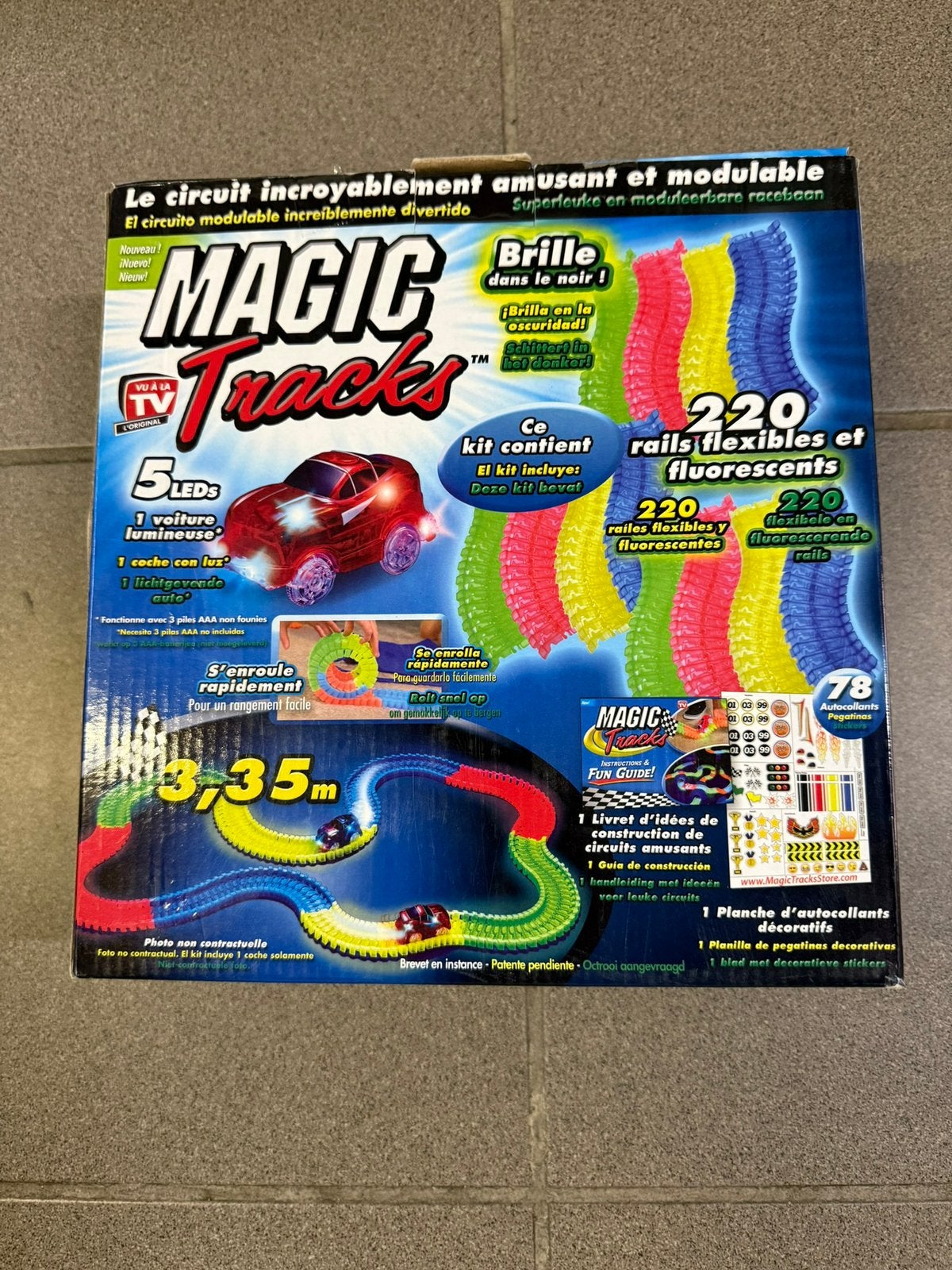 Magic Tracks Racebaan kliksysteem, Kinderen en Baby's, Ophalen, Zo goed als nieuw