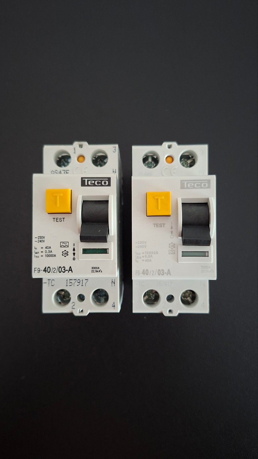 Teco 40A — 300mA — Type A, Ophalen of Verzenden