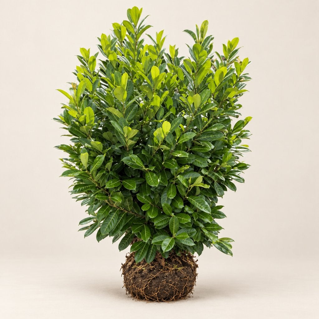 PRUNUS LAUROCERASUS ‘ROTUNDIFOLIA’ · PAPLAURIER, Tuin en Terras, Ophalen, Laurier, Haag
