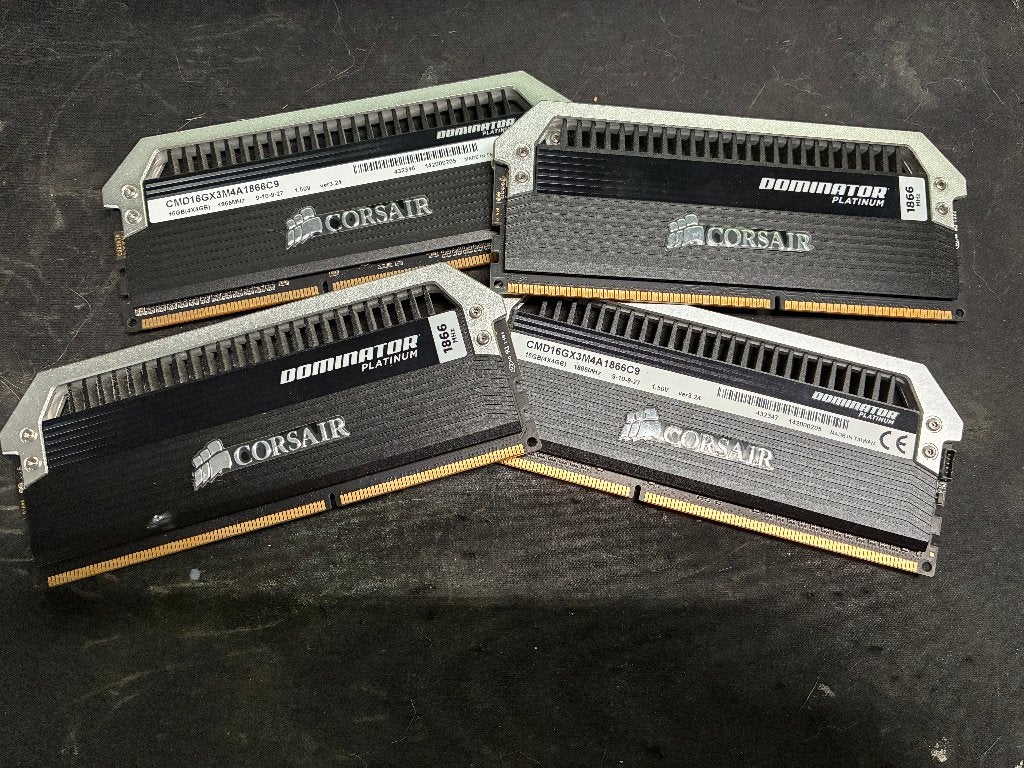RAM Corsair Dominator Platinum 16GB, Computers en Software, RAM geheugen, Ophalen, Gebruikt, DDR3, Desktop