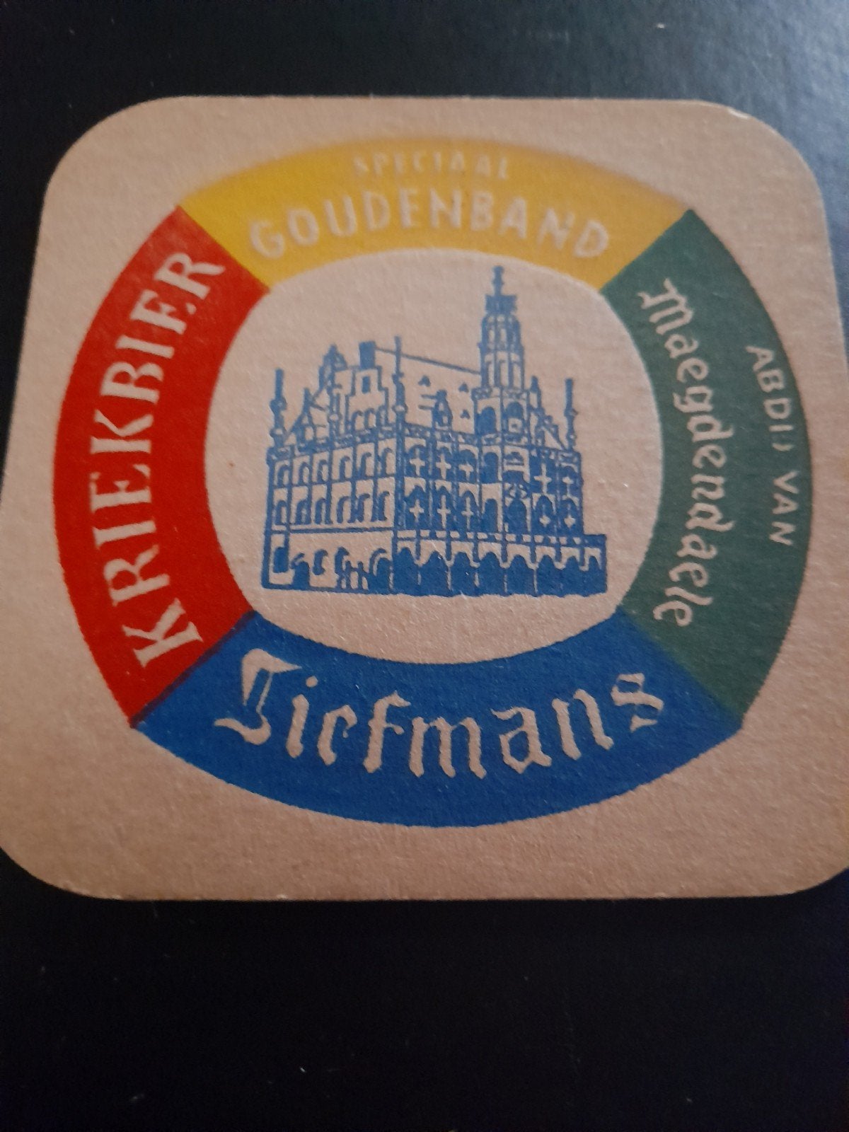 bierviltje brouwerij liefmans oudenaarde, Ophalen of Verzenden