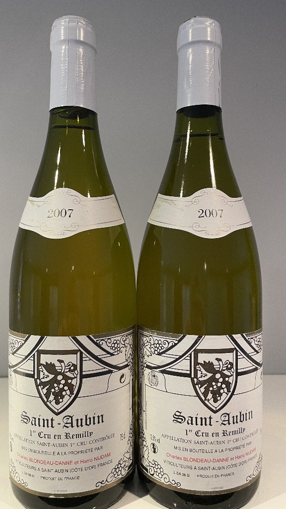 2x saint aubin 1er cru en remily 2007 blondeau danne, Enlèvement ou Envoi
