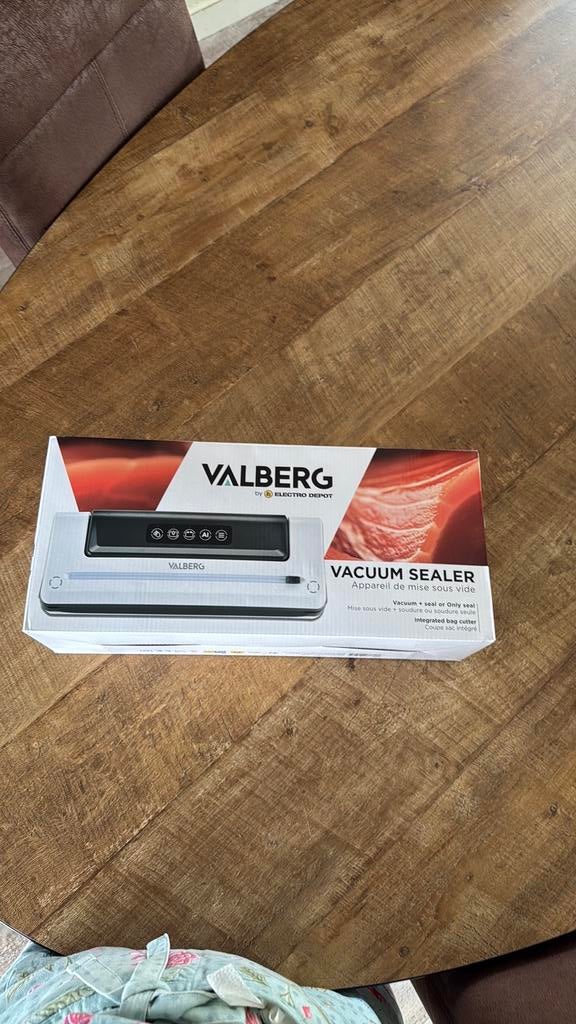 Vacuum sealer (NIEUW) van Valberg, Ophalen of Verzenden, Nieuw, Overige merken