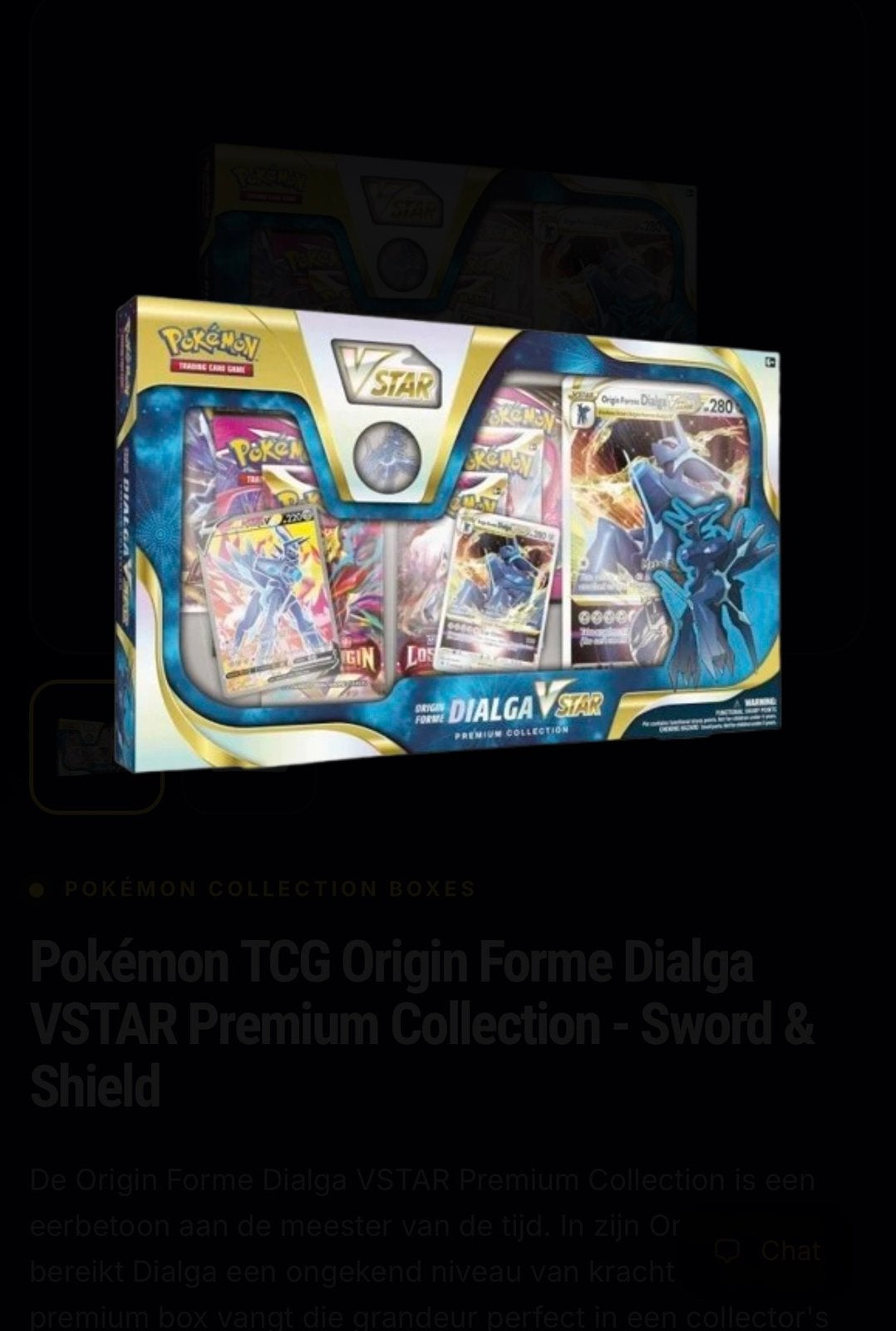 Collection Dialga VSTAR Premium - Épée et bouclier, Envoi, Neuf