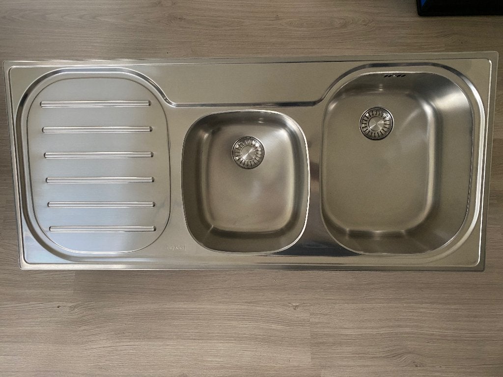 Spoelbak, Ophalen, Nieuw