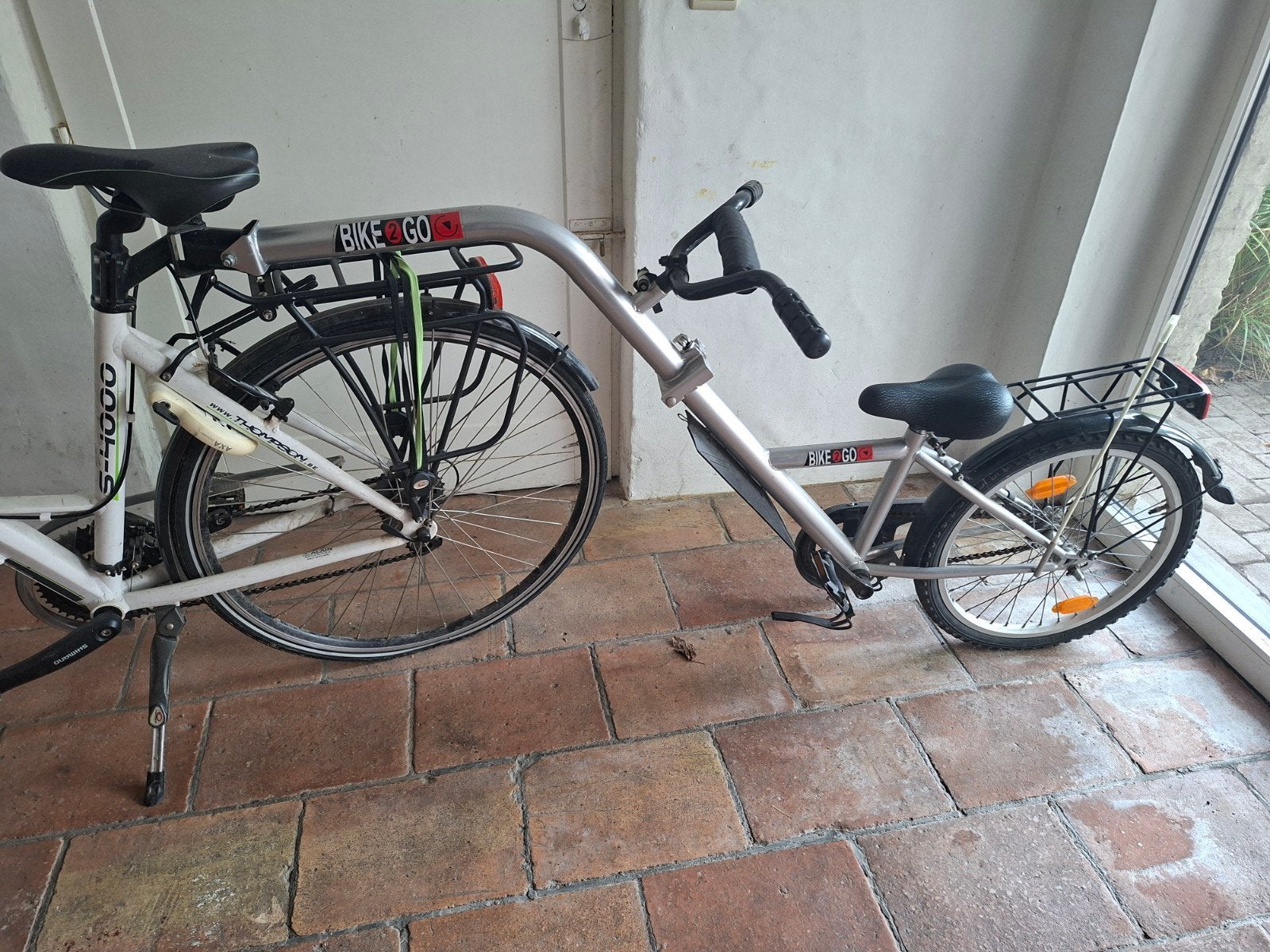 Fietsaanhanger, Fietsen en Brommers, Ophalen