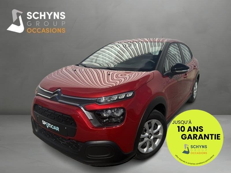 Citroen C3 FEEL* 12 MOIS GARANTIE *, Autos, Rouge, Electronic Stability Program (ESP), Achat, Euro 6