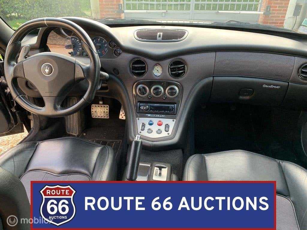 Maserati GranSport | 2005 | Route 66 Auctions, Gebruikt, Zwart, Bedrijf, Handgeschakeld