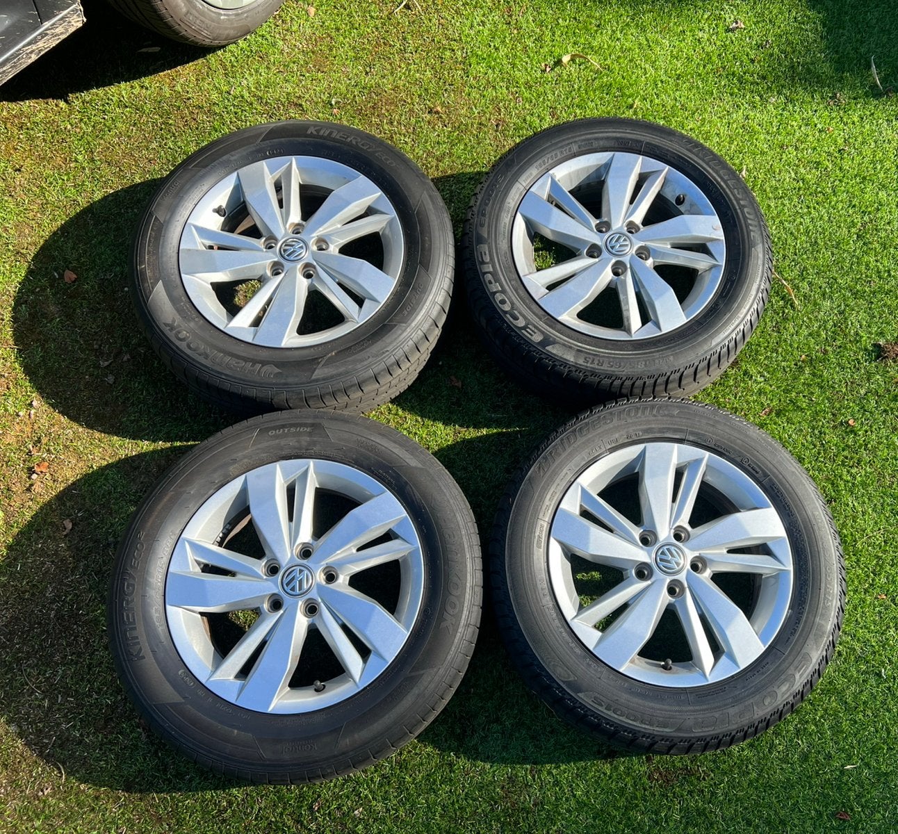 VW Polo Velgen met Zomerbanden, 15 inch, Banden en Velgen, Nieuw, Personenwagen
