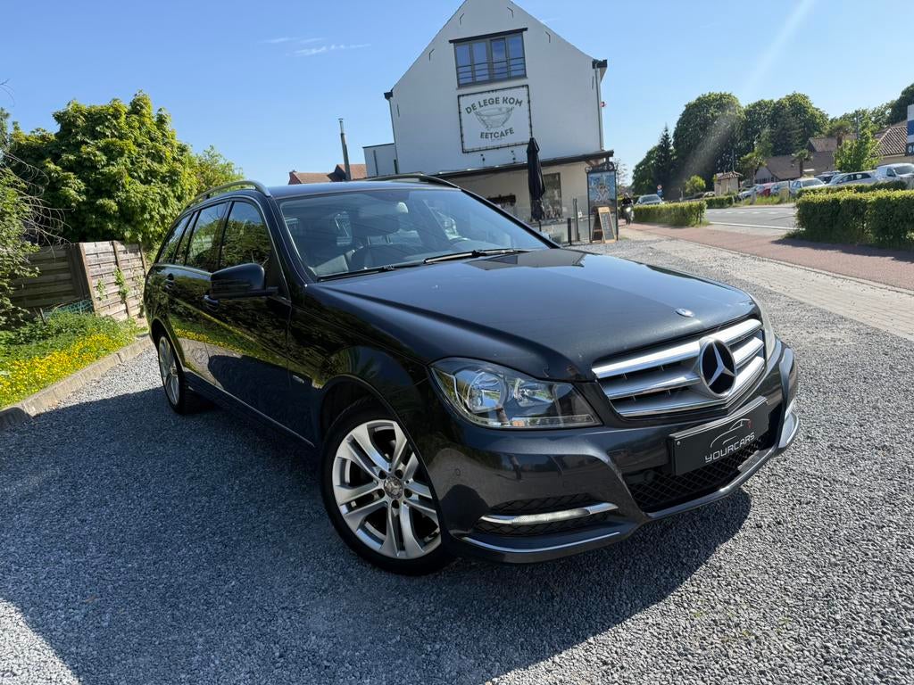 Mercedes-Benz C 180 CDI BE Avantgarde Start/Stop, Auto's, Euro 5, Achterwielaandrijving, Zwart, 4 cilinders