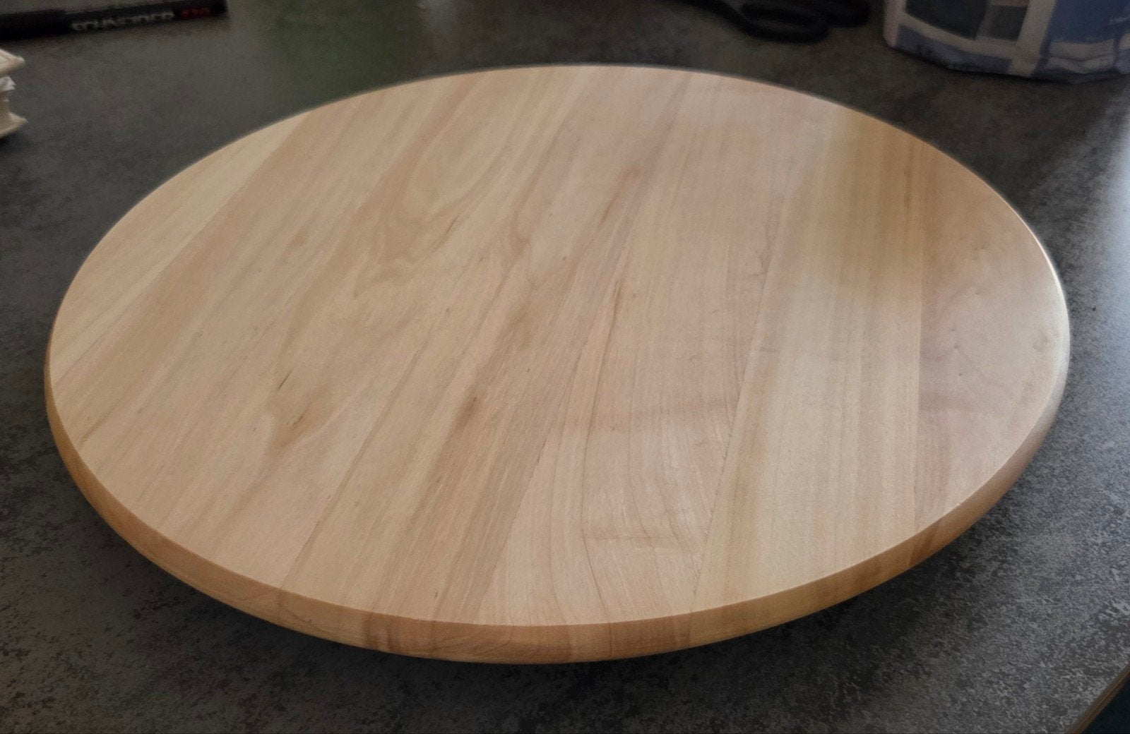 plateau tournant bois massif Ikea 39 cm, Maison & Meubles, Accessoires pour la Maison | Plateaux, Enlèvement, Bois, Plateau