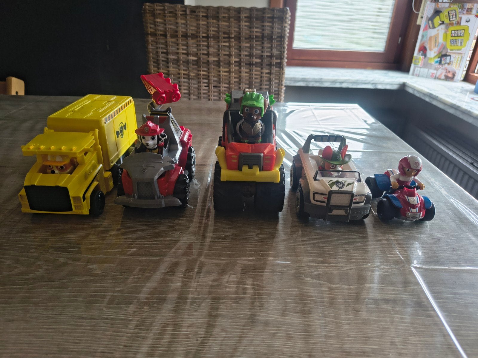 Paw Patrol wagens + pups en speelset, Ophalen of Verzenden